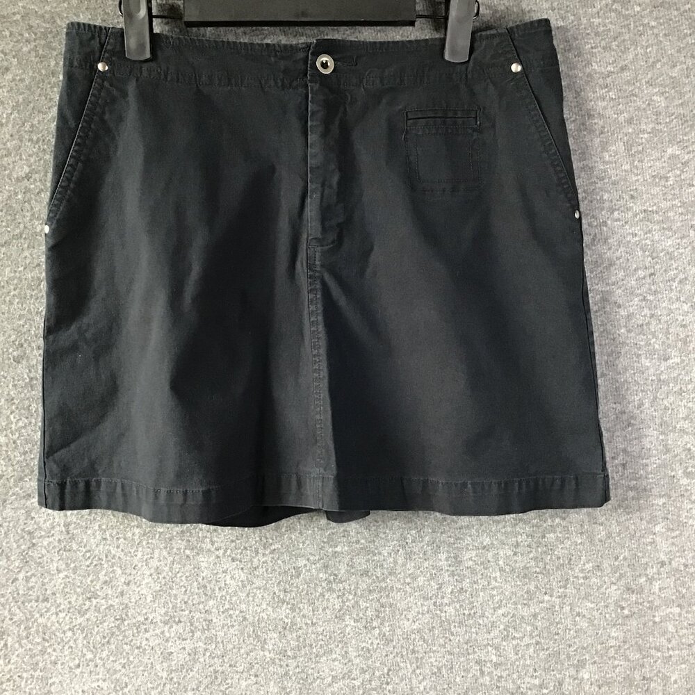 Dockers Black Favorite Fit Skort/Skirt Sz 10